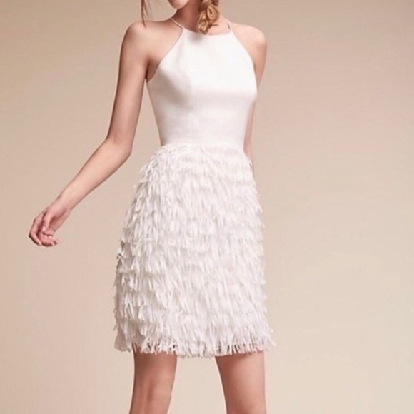 Anthropologie Dresses & Skirts - Anthropologie BHLDN Aidan Mattox Fringe Dress